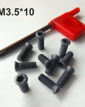 20pcs Insert Torx Screw For Carbide Inserts Lathe Tool & Screwdriver M2 to M5