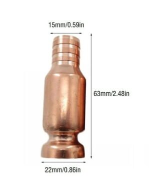 GLFSIL 1pc Copper Siphon Filler Pipe Manual Pumping Oil Pipe Fittings Siphon Connector